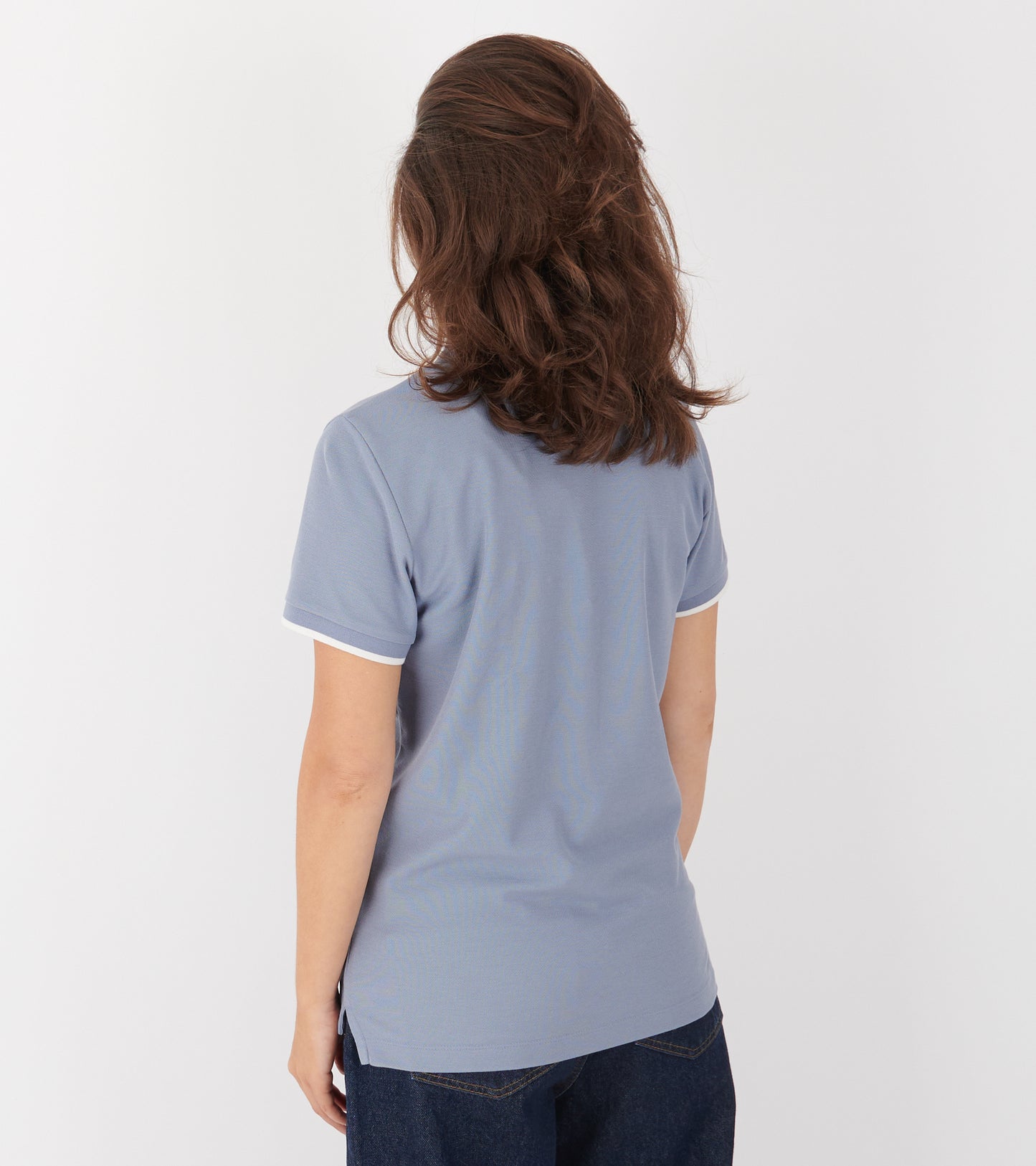 S/S Logo Polo Shirt Light Blue