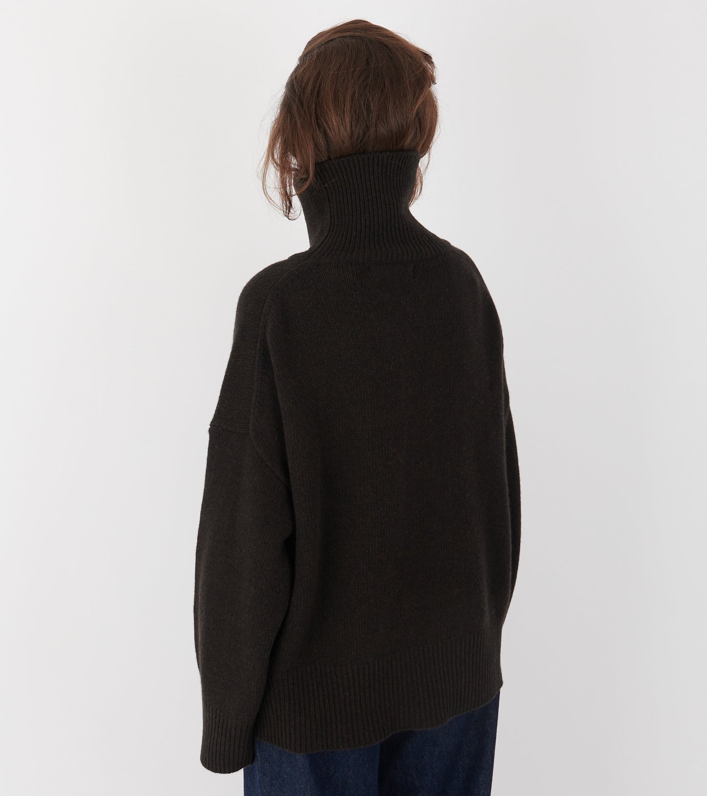 Silene T-neck Deep Brown