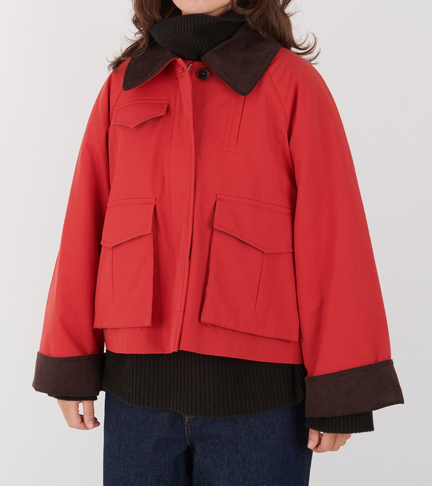 Gaby City Jacket Aurora Red