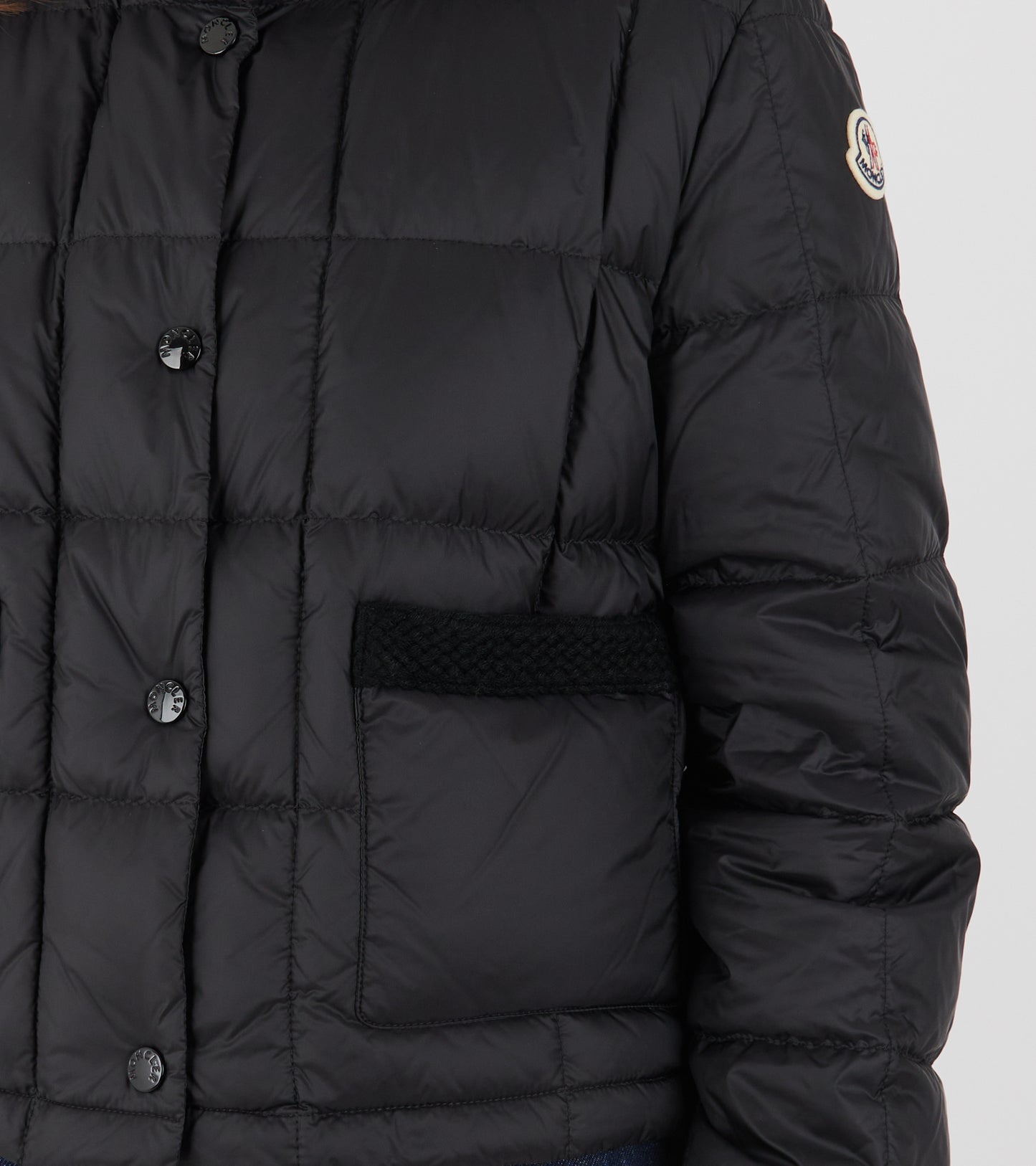 Jarcieu Braided Trim Down Jacket Black