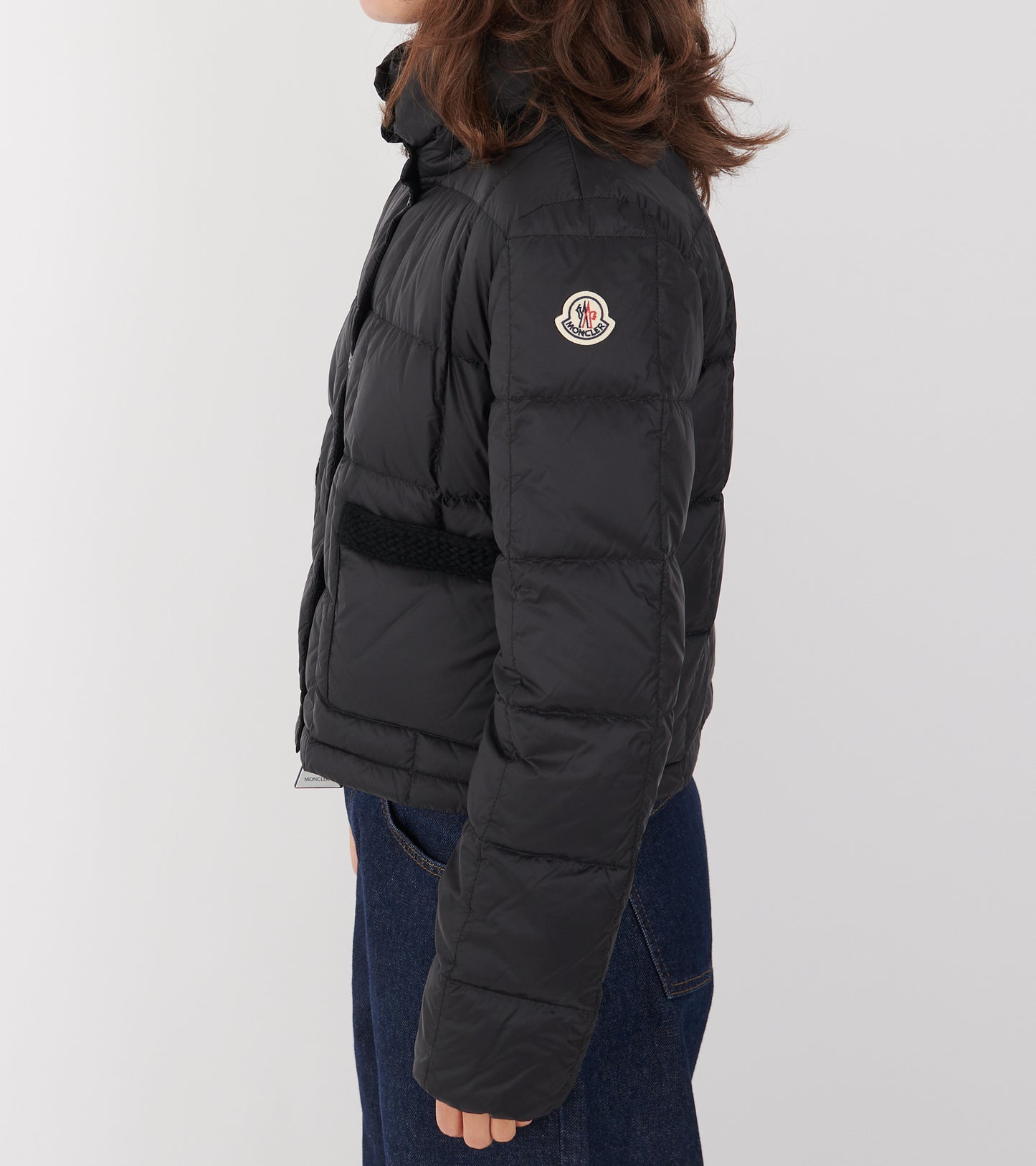 Jarcieu Braided Trim Down Jacket Black