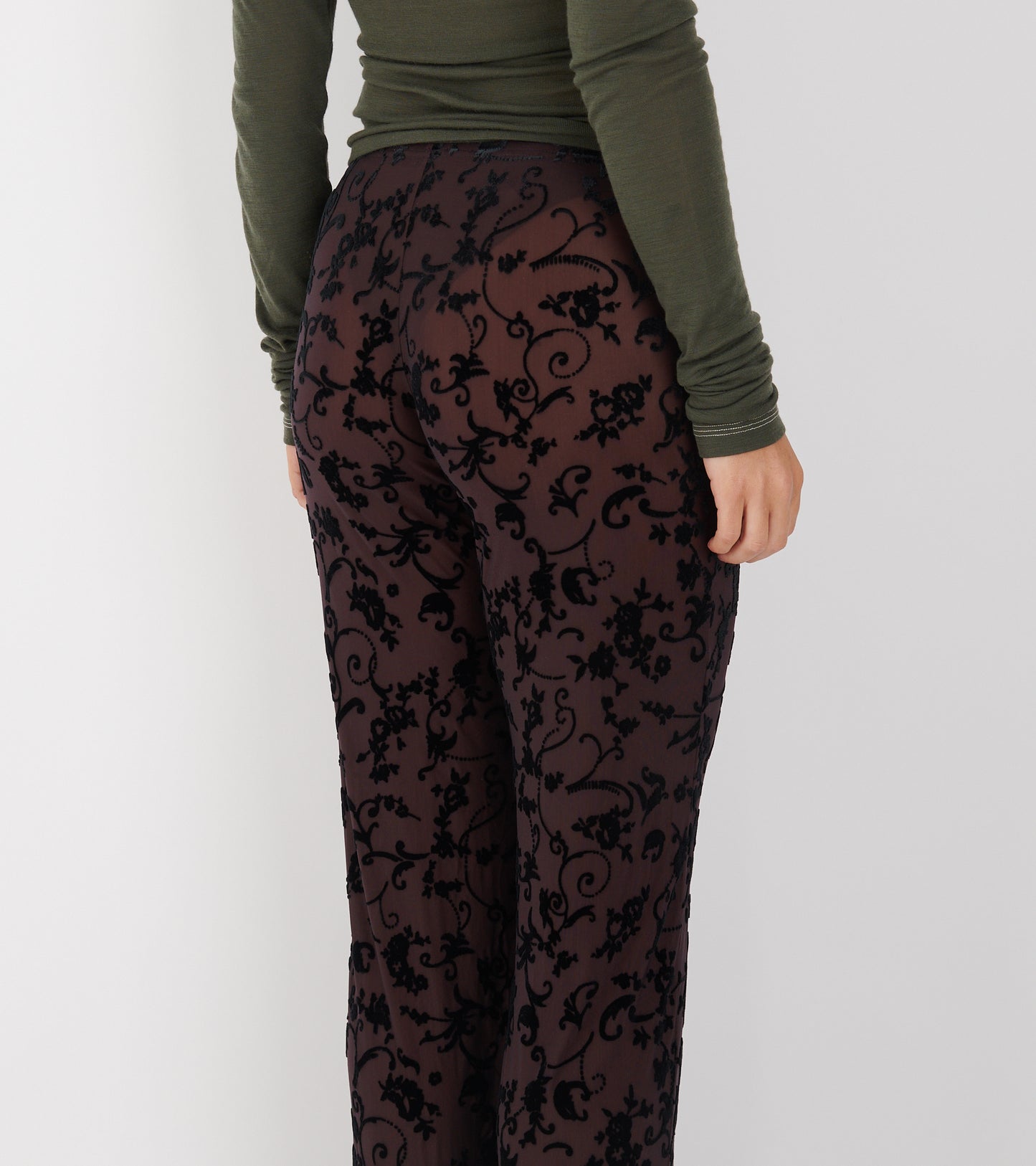 Wonder Reversed Pants Brown/Black
