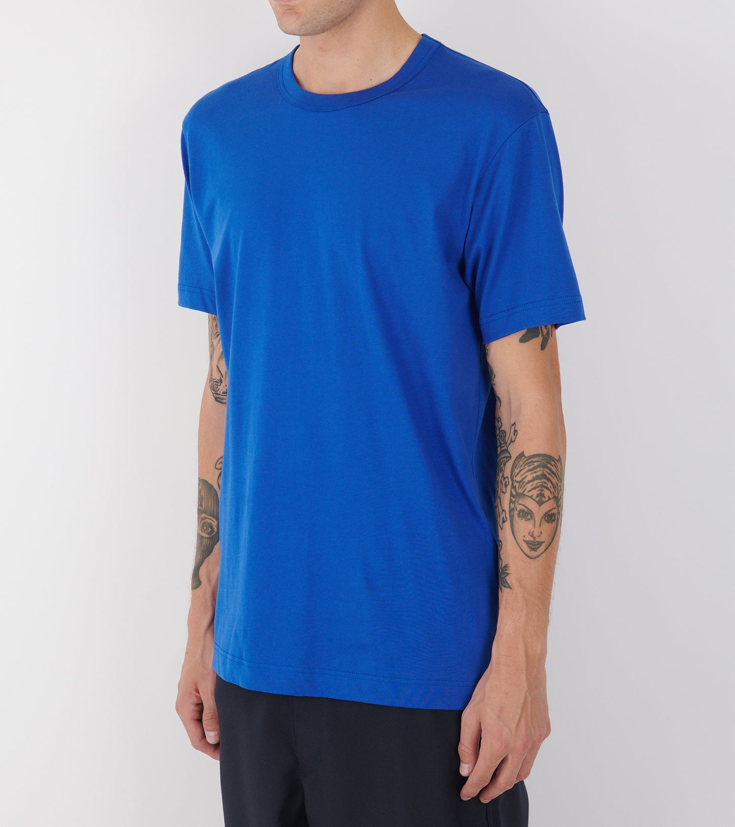 Back Logo T-shirt Cobalt Blue
