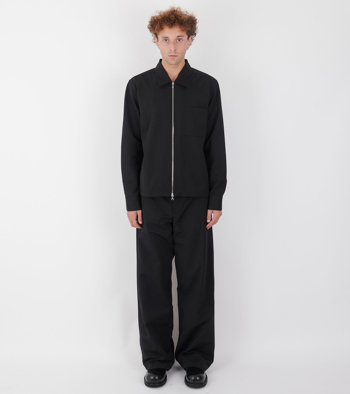 Belt Trousers Black