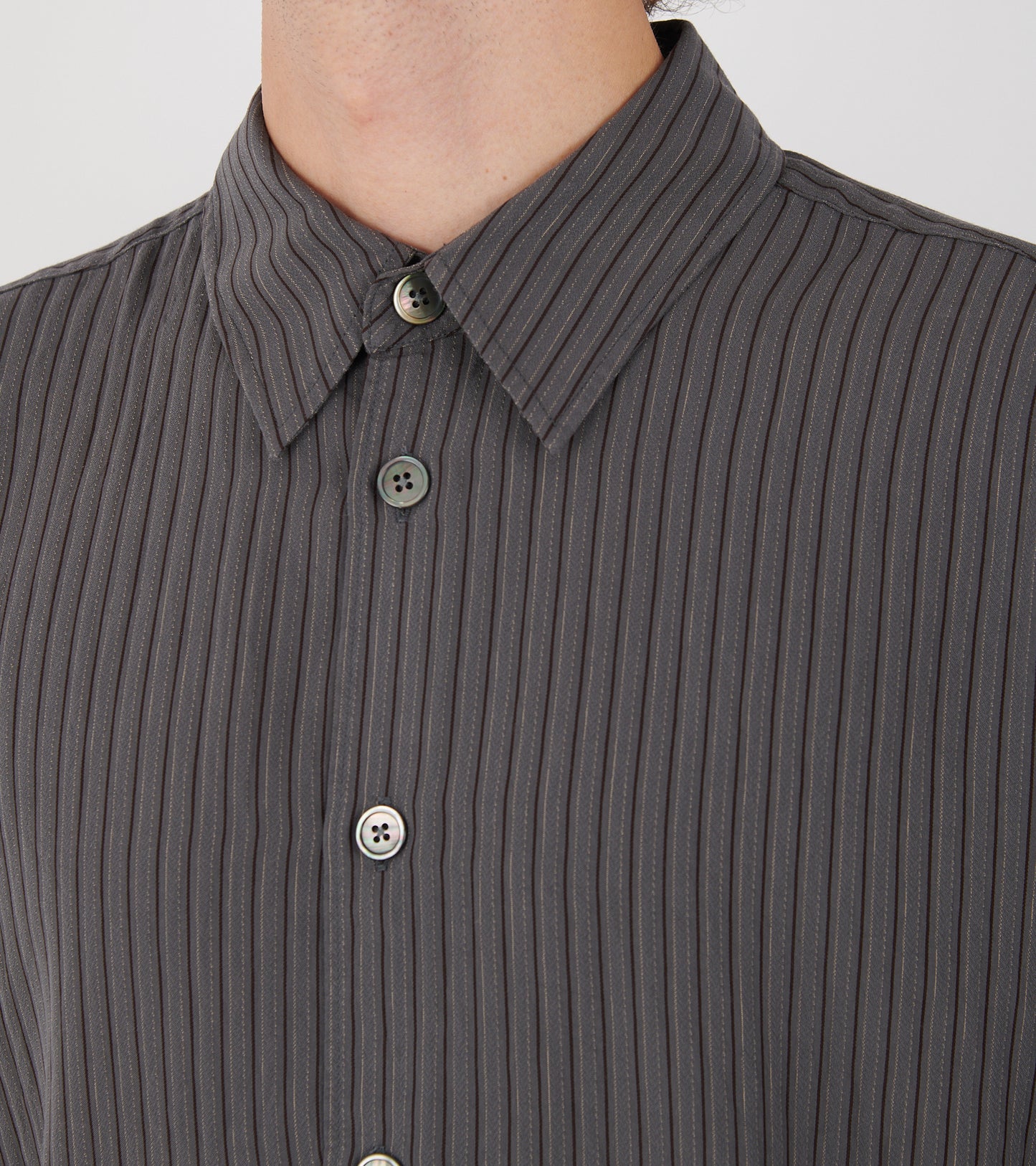 Beyond Shirt Iron Stripe Ceremony Viscose