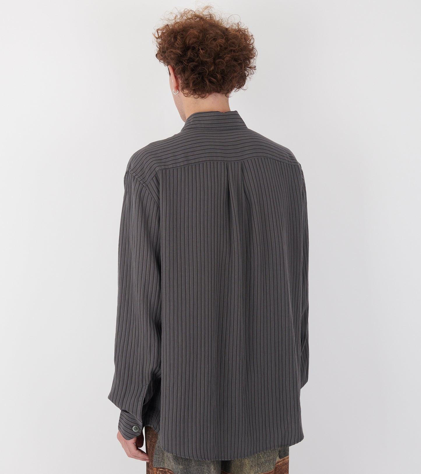 Beyond Shirt Iron Stripe Ceremony Viscose