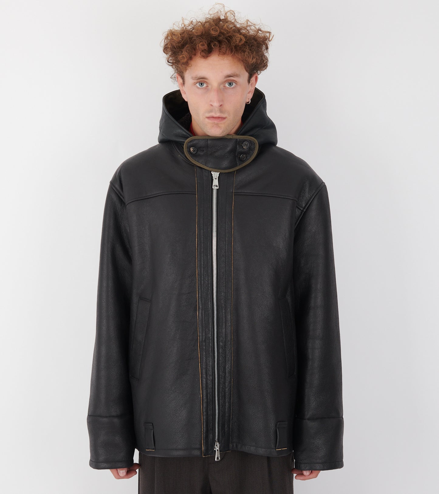 Blizzard Jacket Natural Aviator Shearling