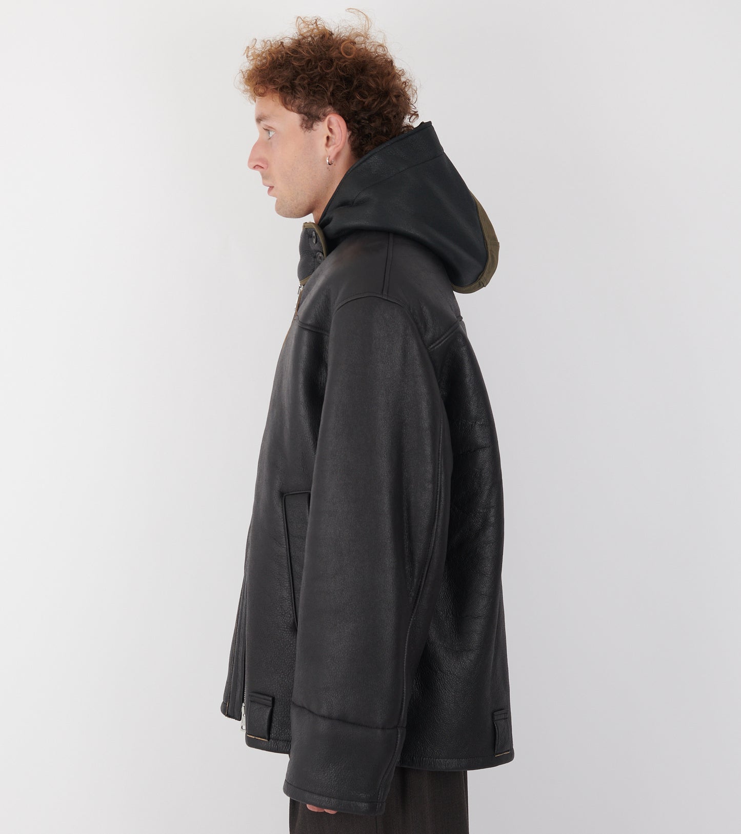 Blizzard Jacket Natural Aviator Shearling