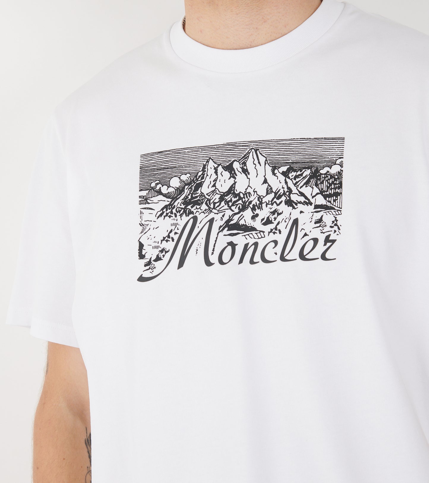 Mountain Logo T-shirt White