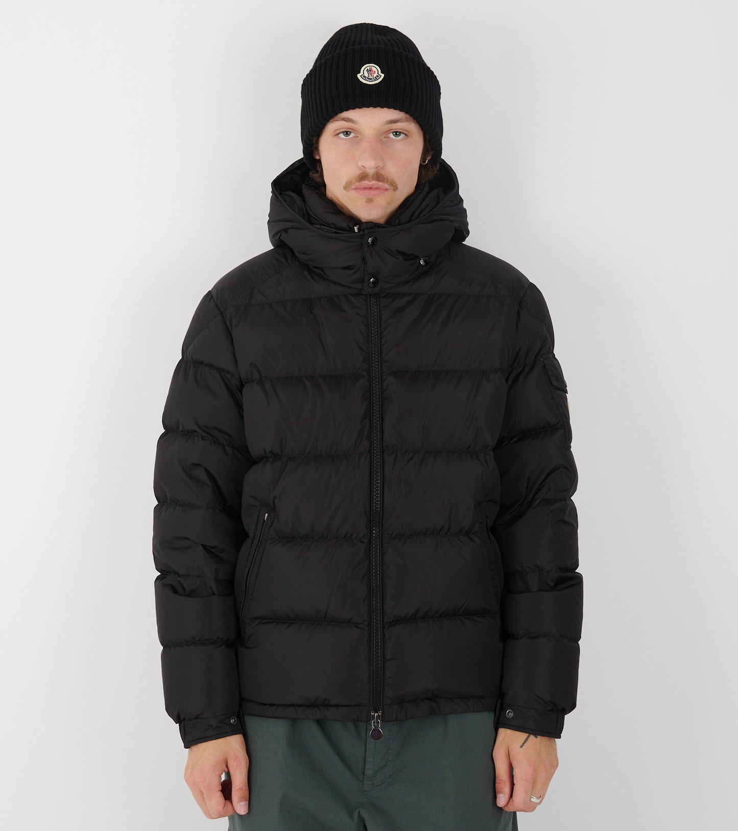 Maya Matte Down Jacket Black