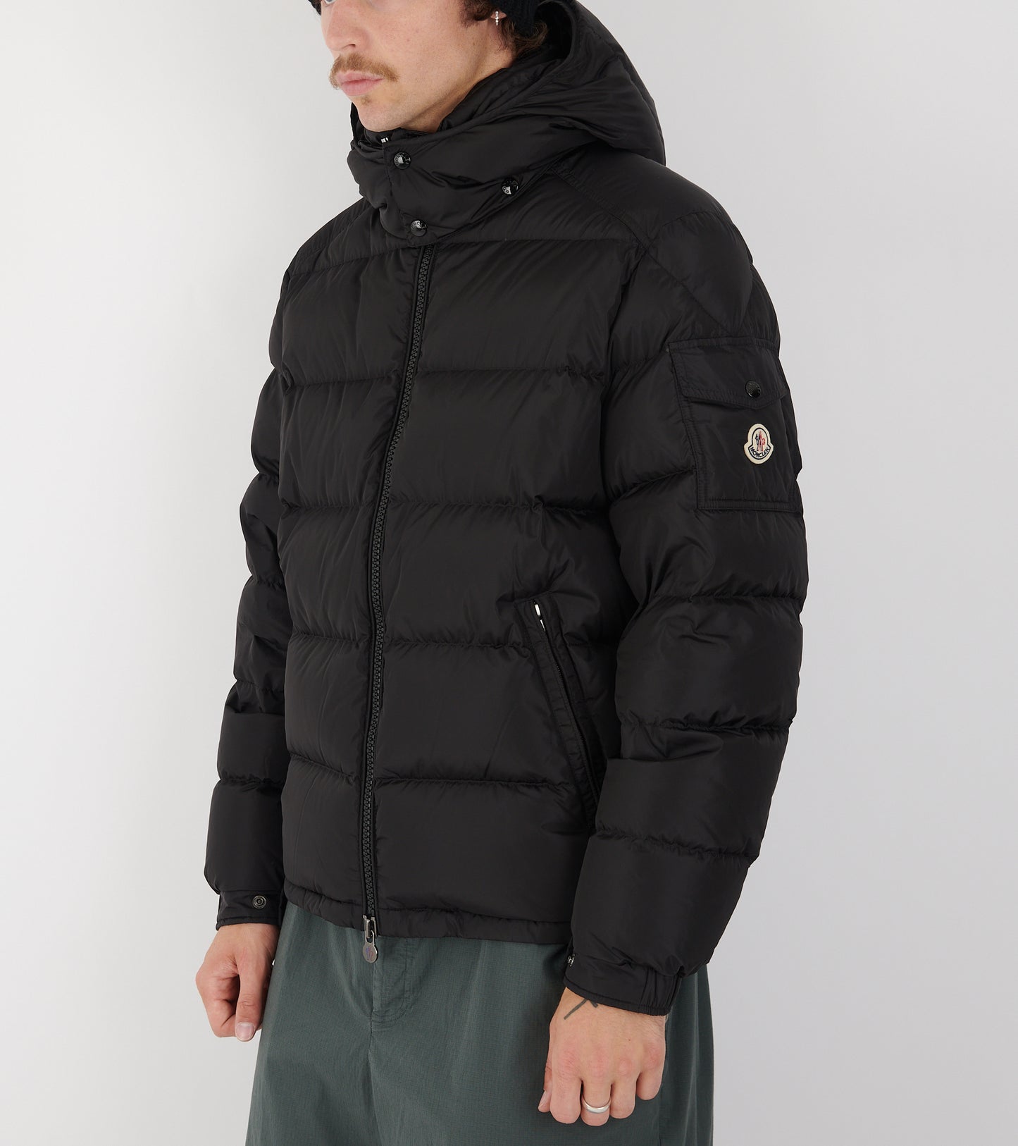 Maya Matte Down Jacket Black