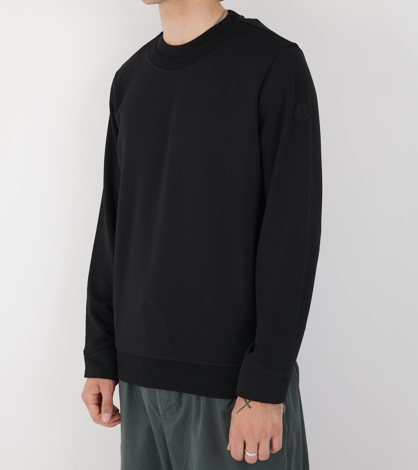 Cotton Sweatshirt Black