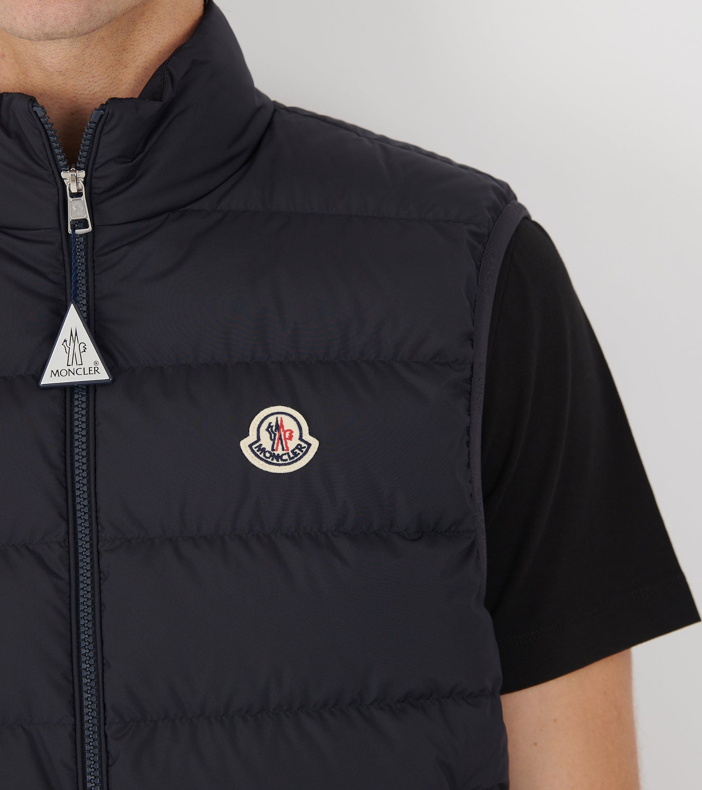 Contrin Down Vest Navy Blue