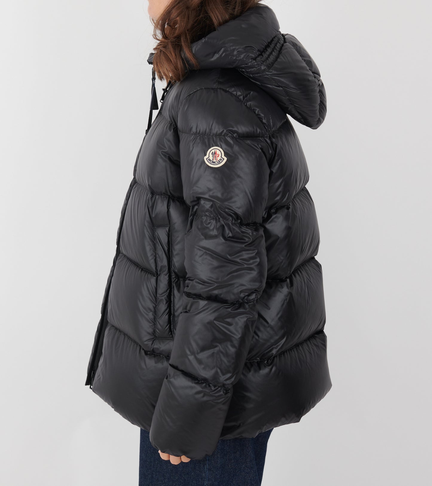 Serittes Hooded Down Jacket Black
