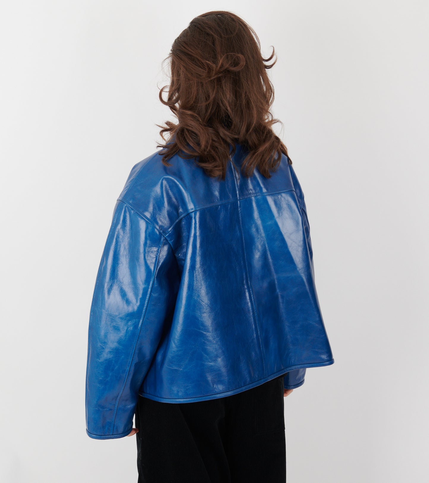 Leather Flying Jacket Canada Blue