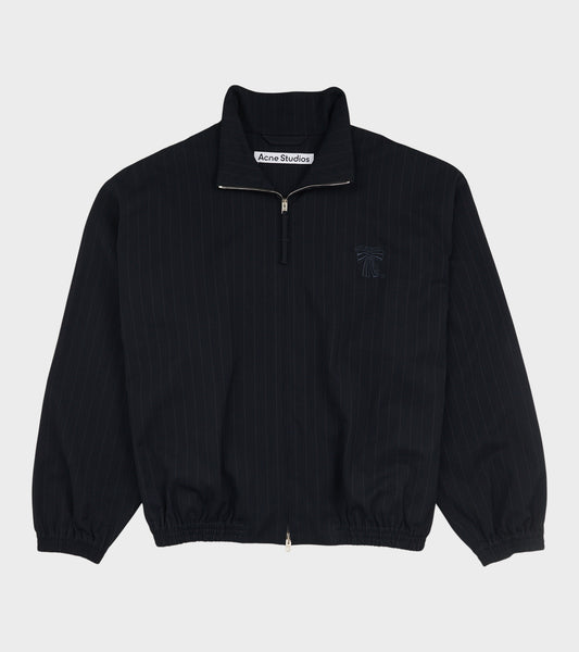 Pinstripe Jacket Dark Navy