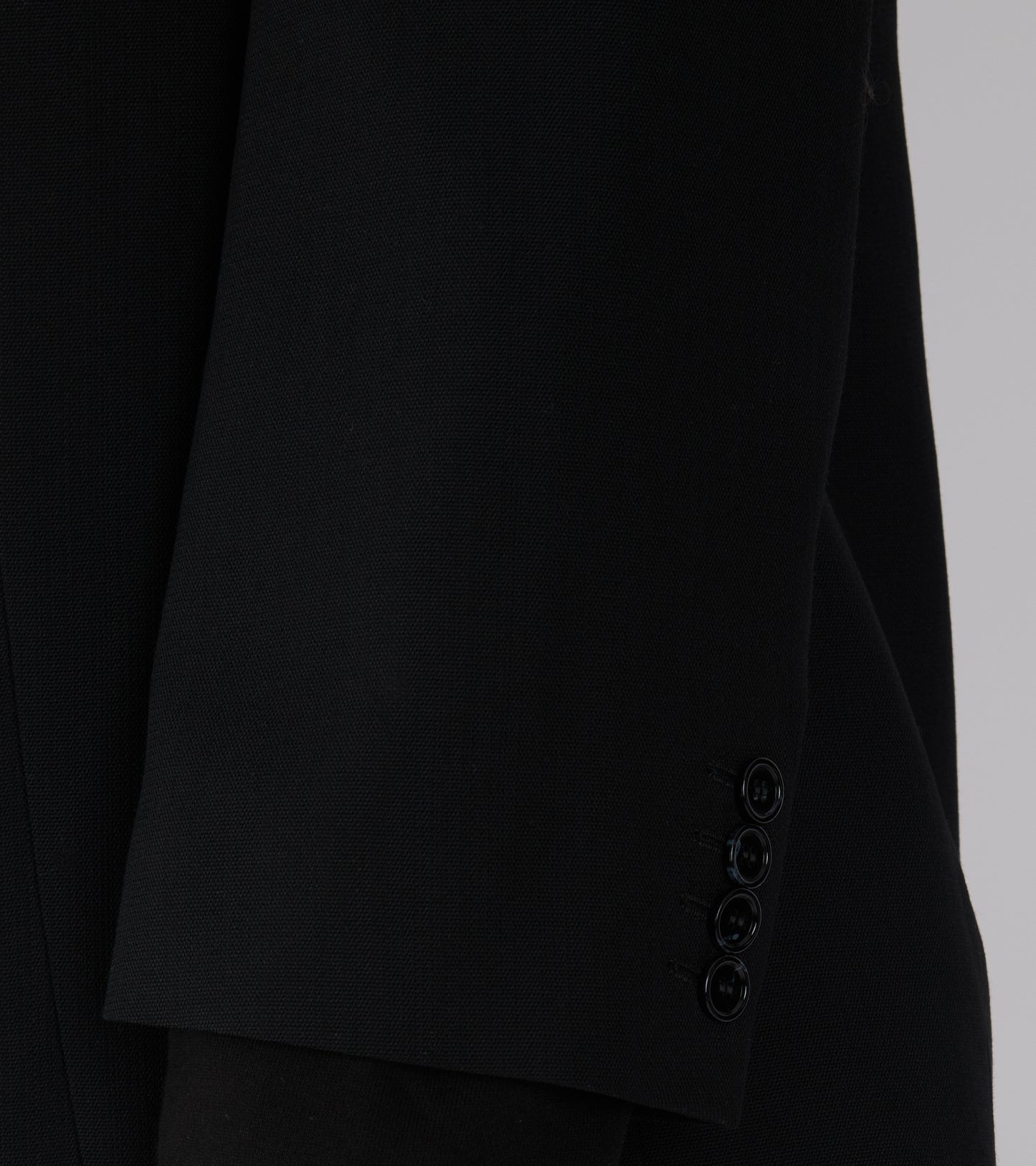 Single Breasted Jacket Black