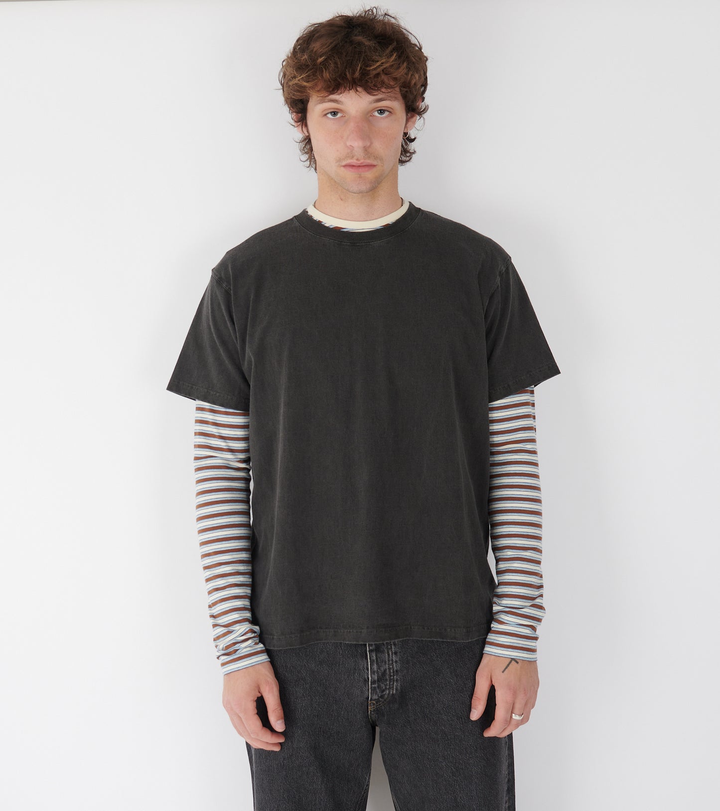 SS Crew Tee Black