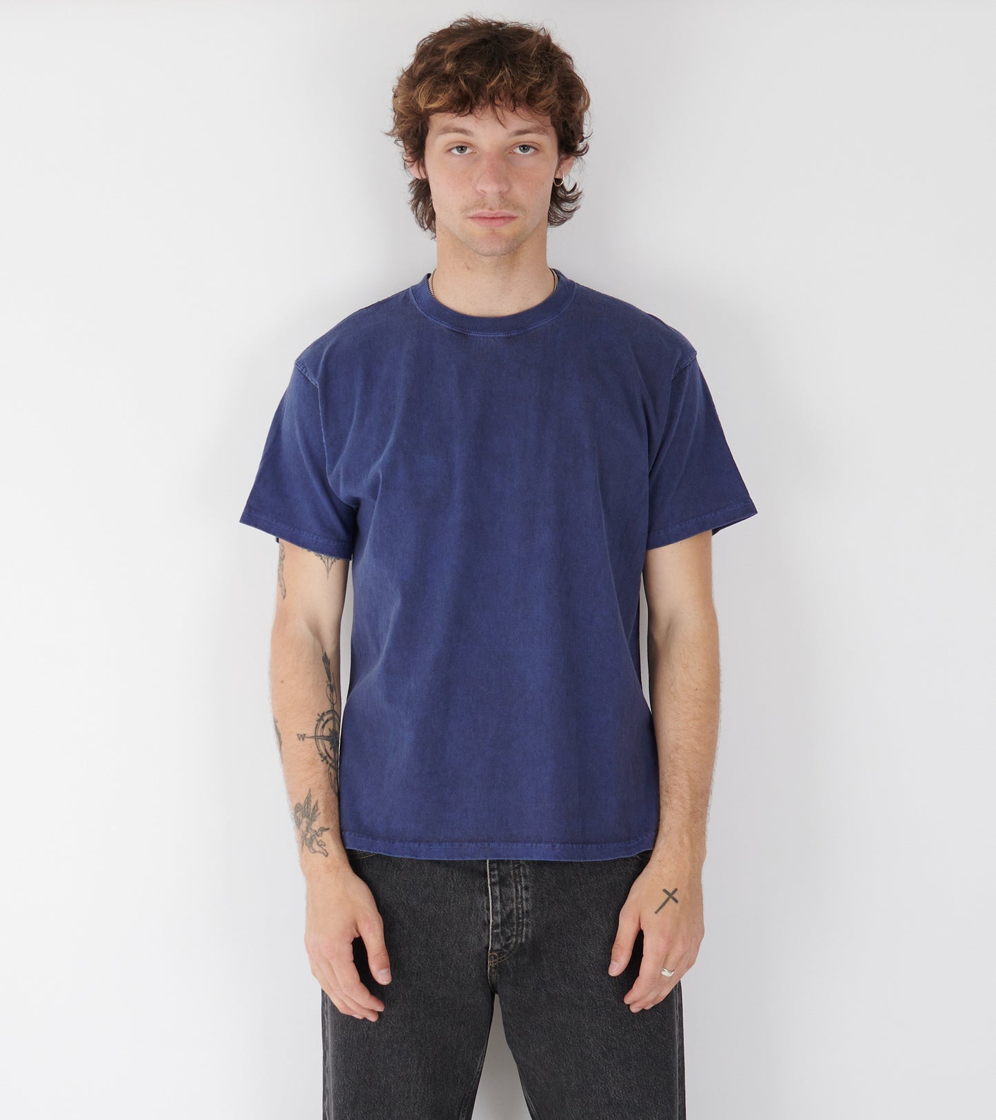 SS Crew Tee Navy