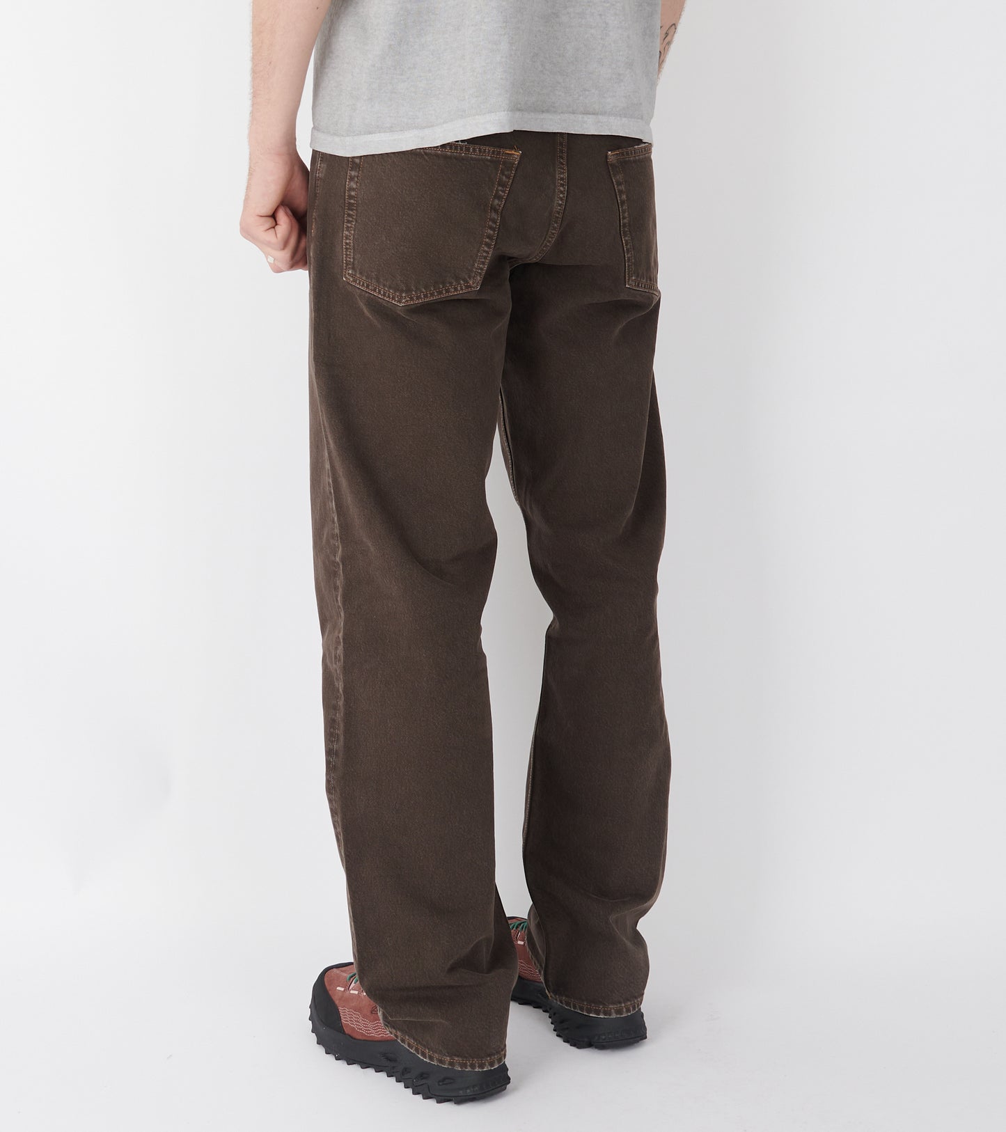 Loose Jeans Vintage Brown