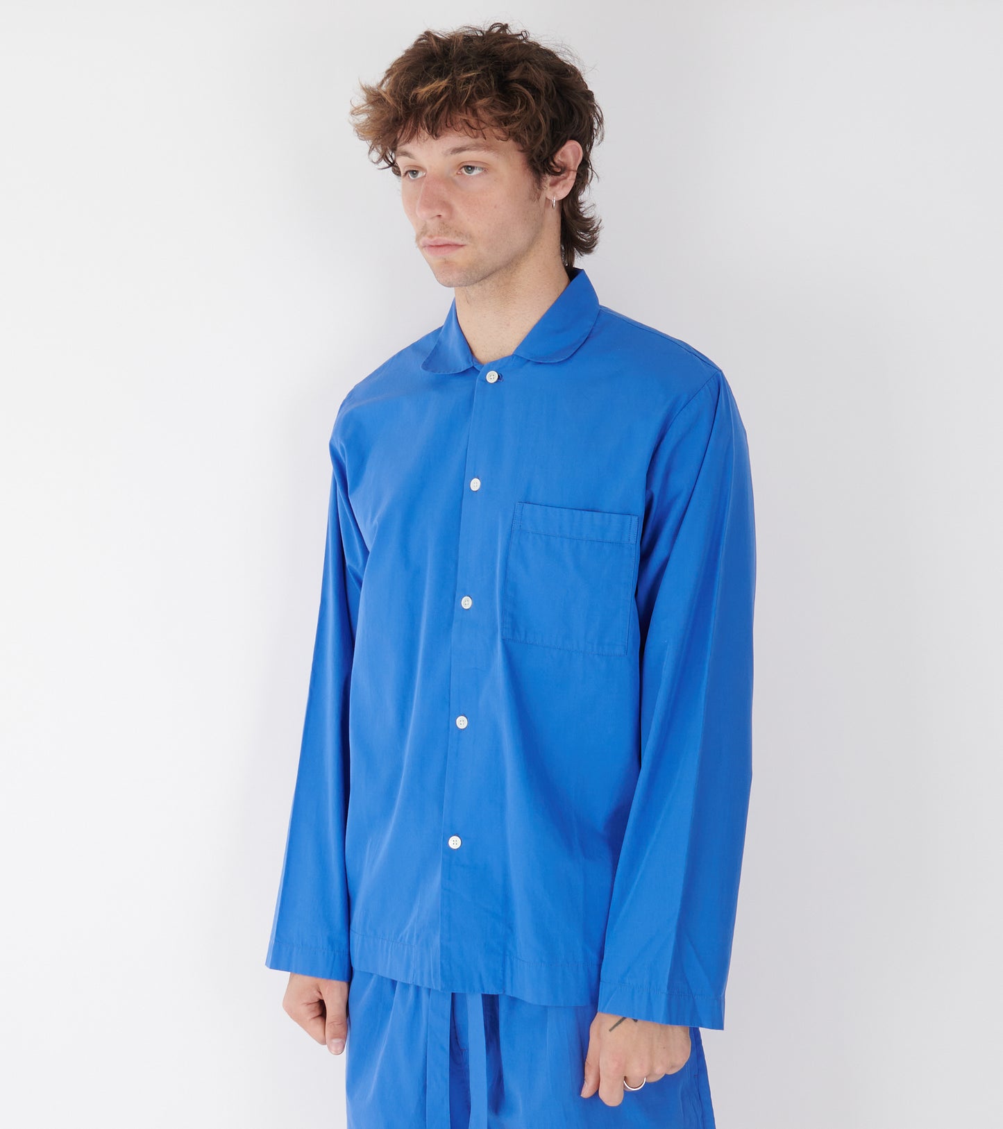 Pyjamas Shirt Royal Blue