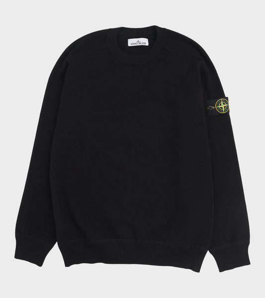 Cotton Texture Knit Black