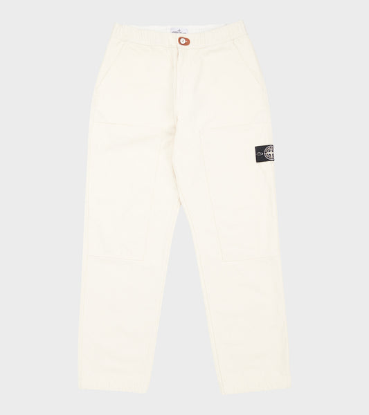Heavy Cotton Pants Ivory