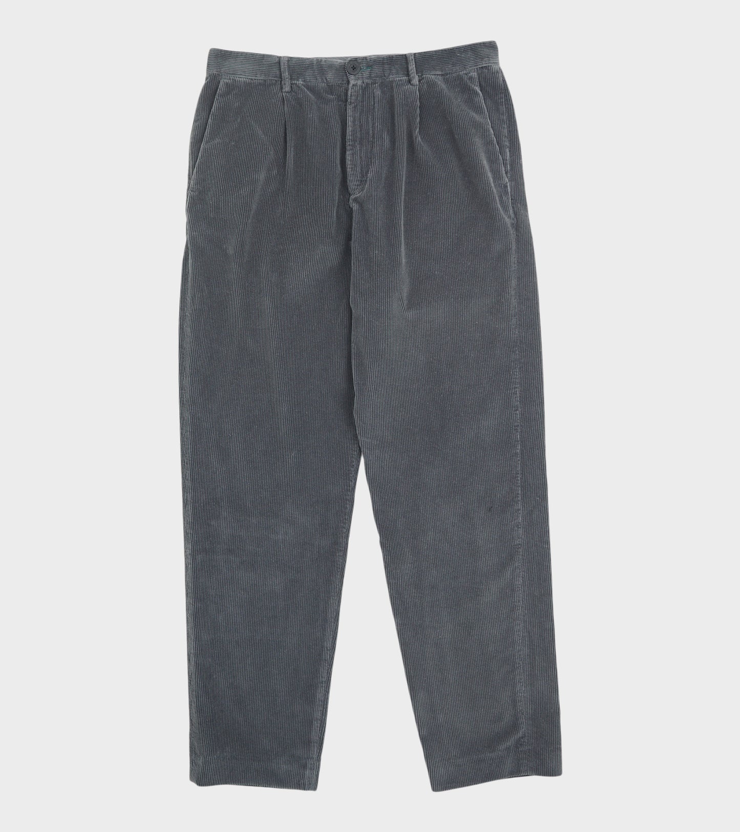 Corduroy Trousers Dark Grey