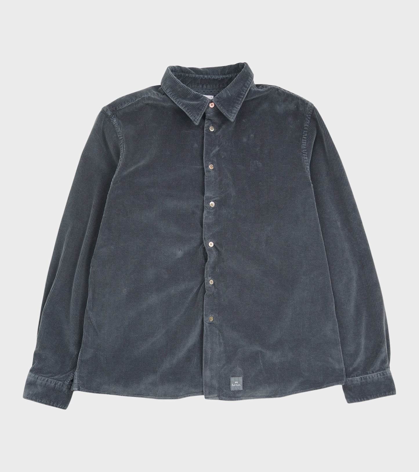 Corduroy Shirt Dark Grey