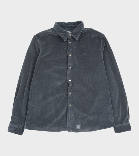 Corduroy Shirt Dark Grey