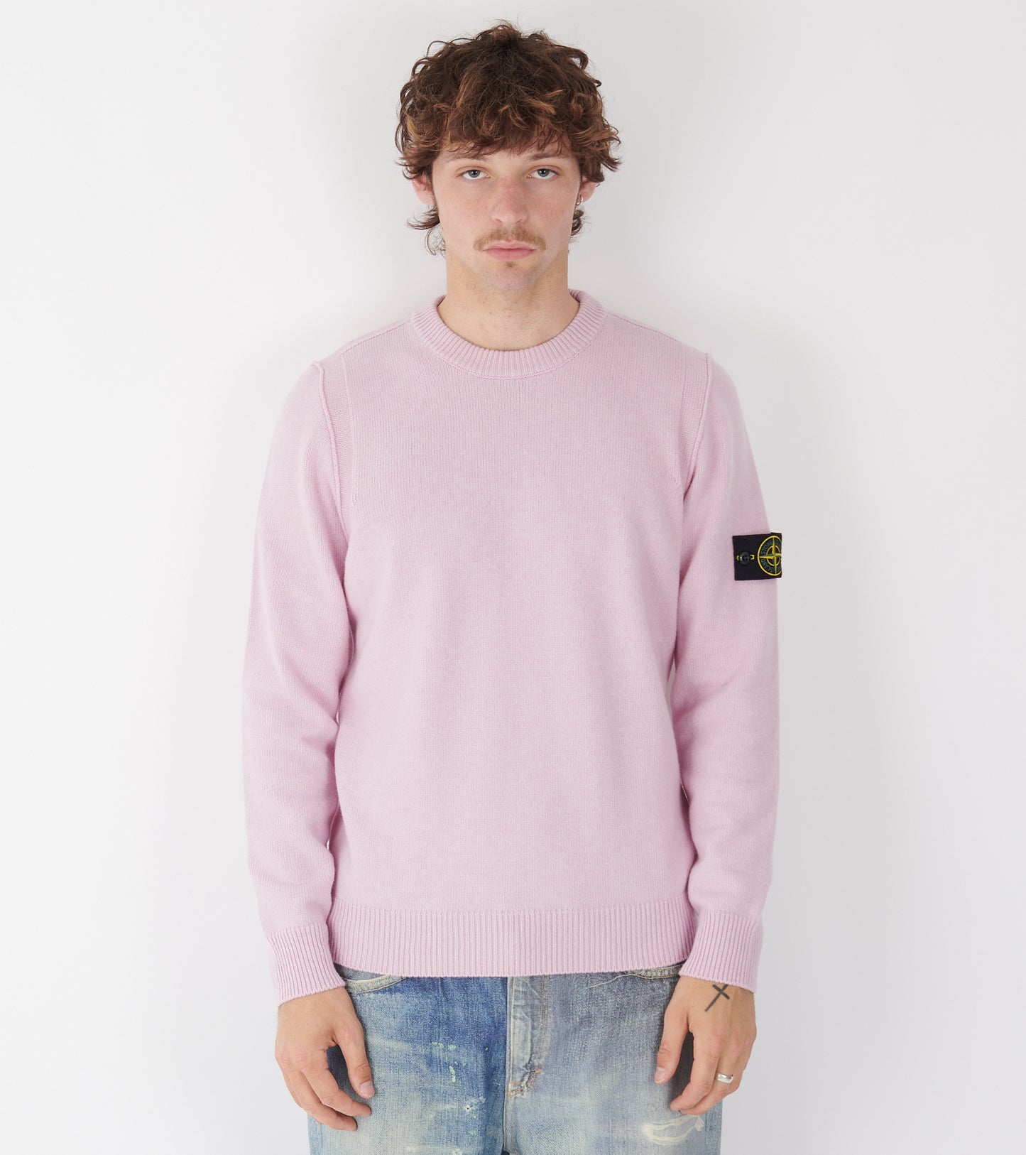 Knitted Crewneck Light Pink