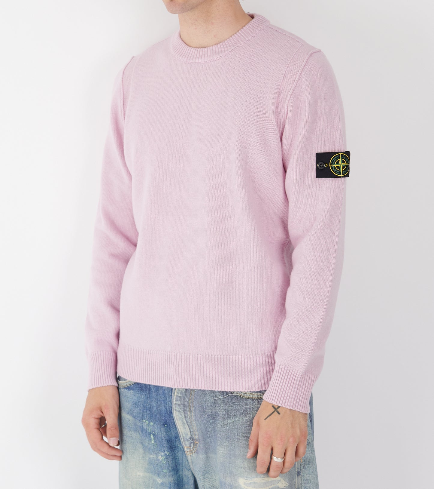 Knitted Crewneck Light Pink