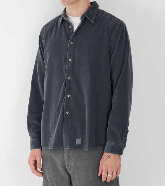 Corduroy Shirt Dark Grey