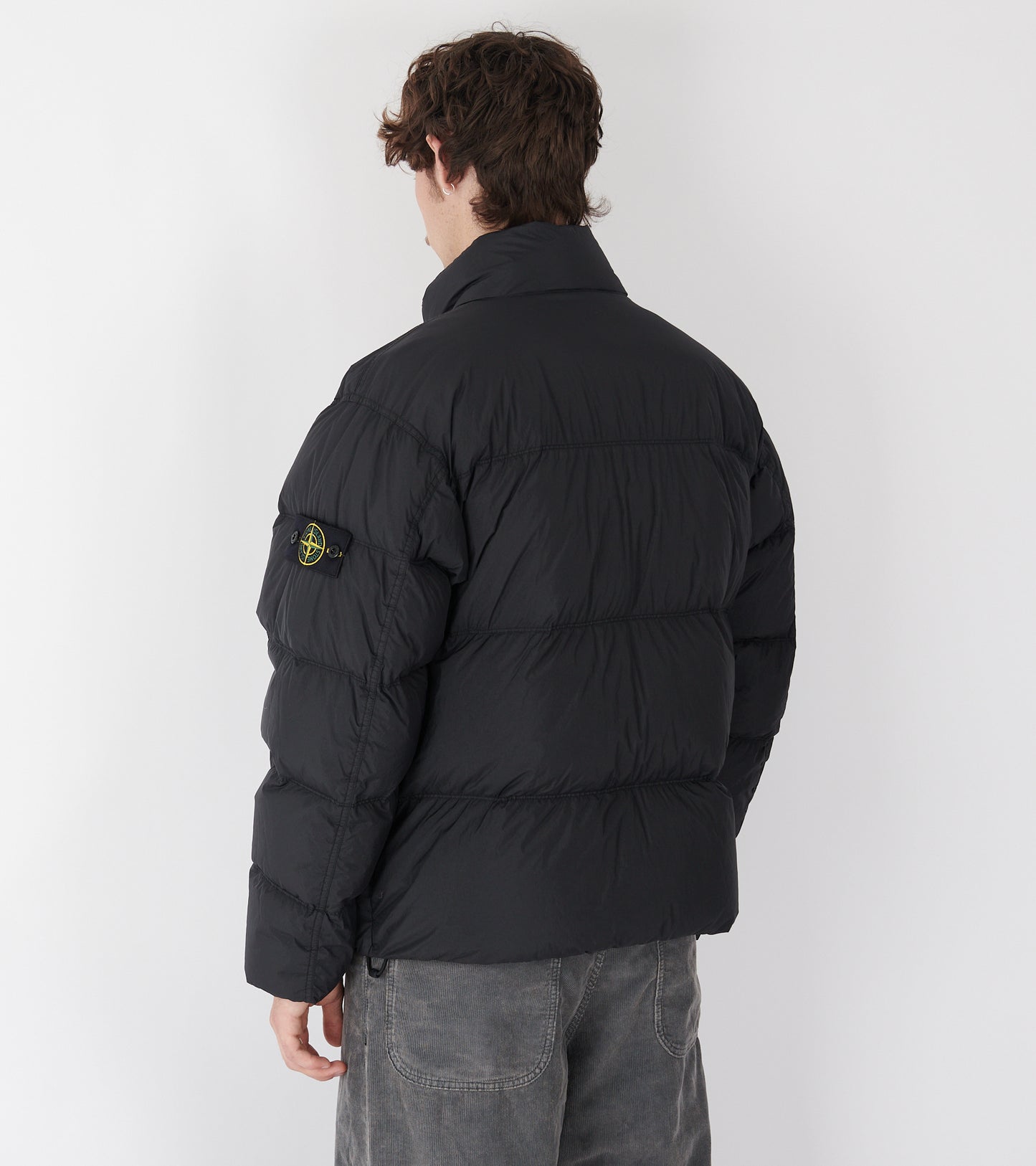 Garment Dyed Crinkle Reps NY Jacket Black