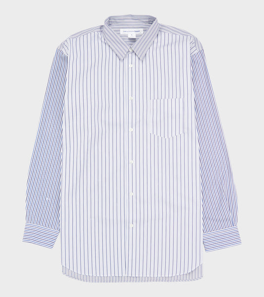 Striped Shirt White/Blue Mix