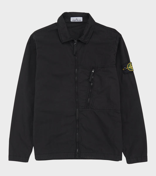 Cotton Overshirt Black
