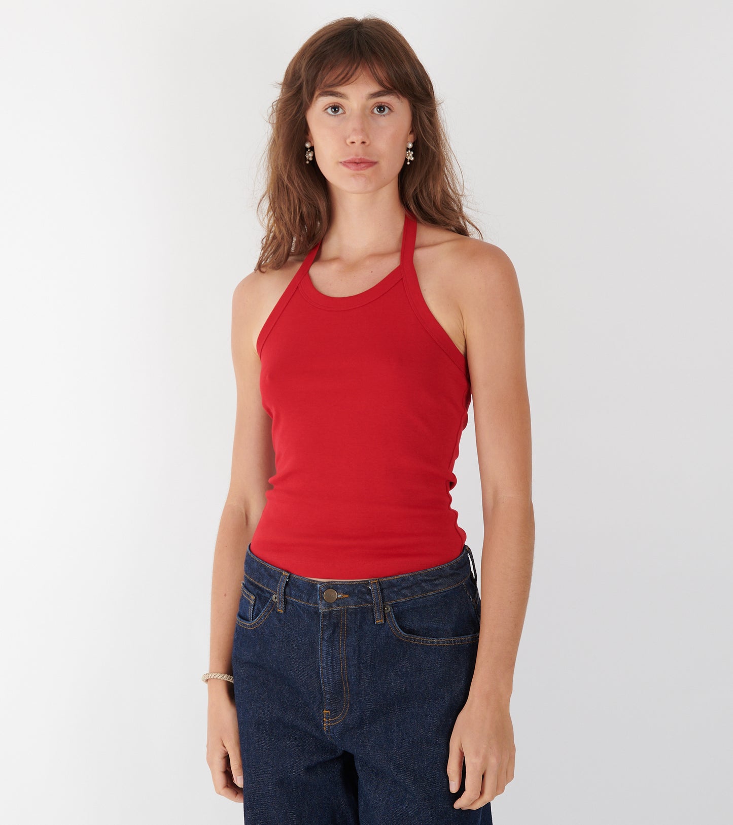 Angie Tank Red