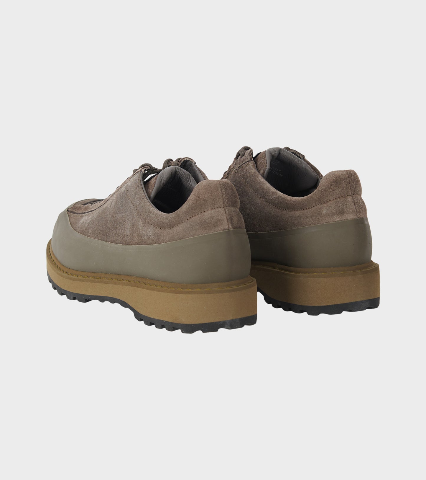 Low Top Suede Sneakers Olive