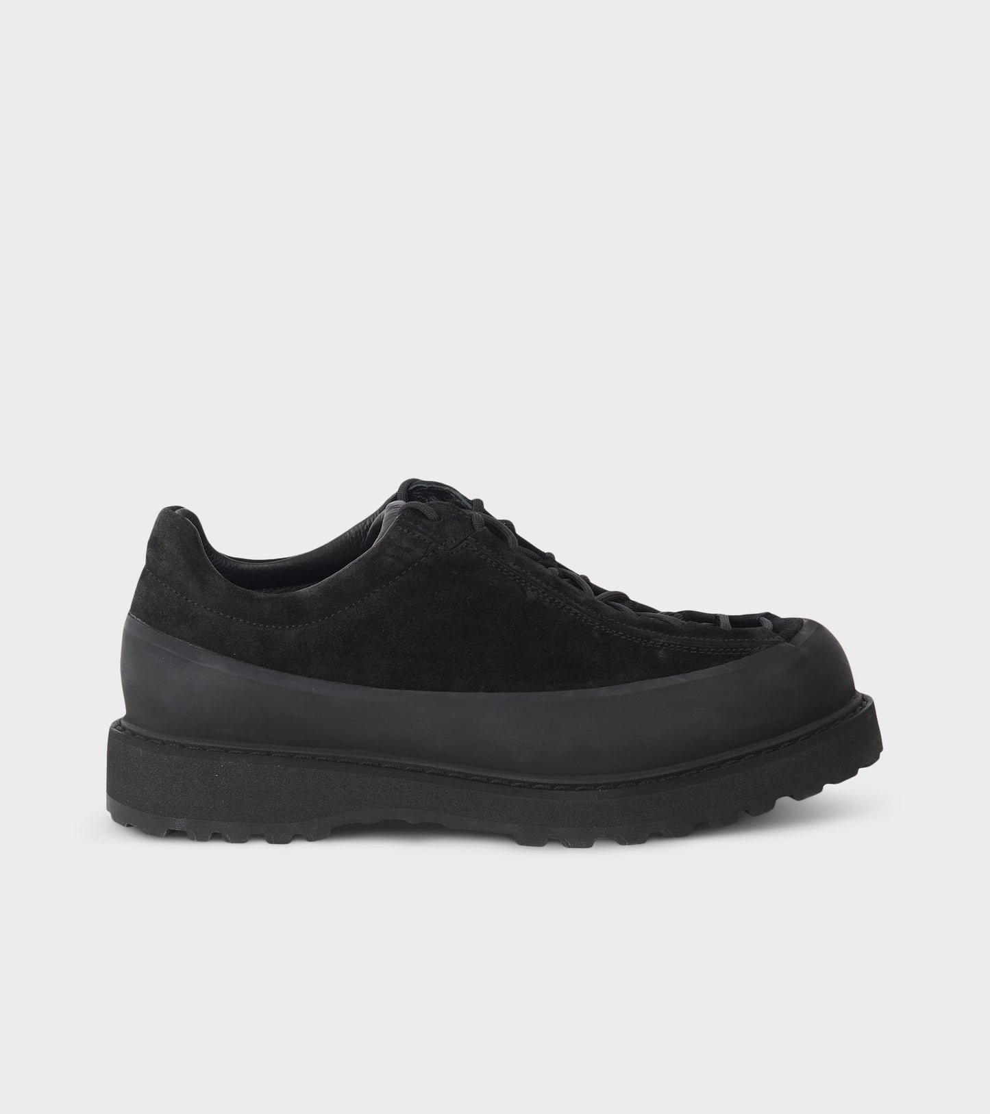 Low Top Suede Sneakers Black