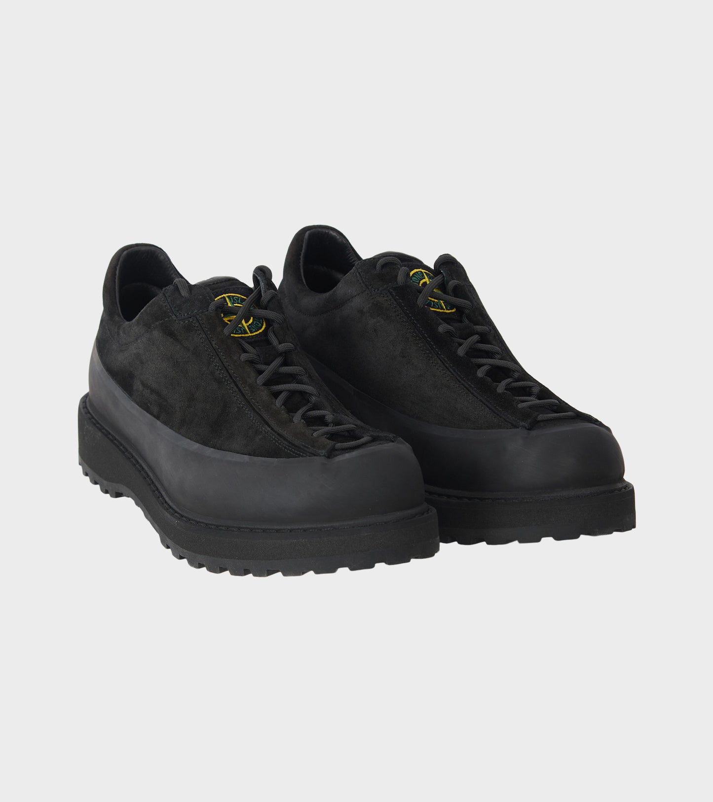 Low Top Suede Sneakers Black