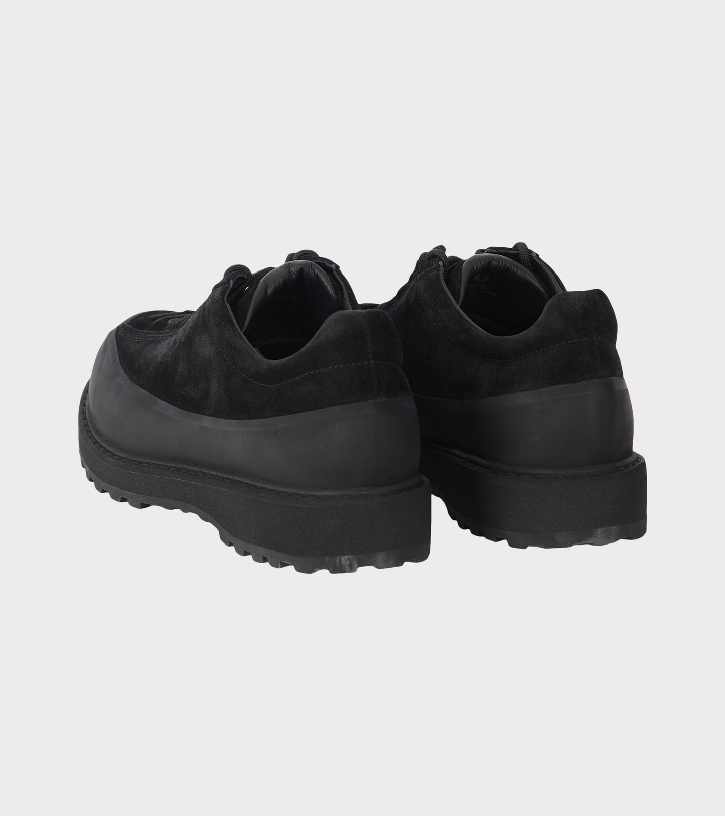 Low Top Suede Sneakers Black