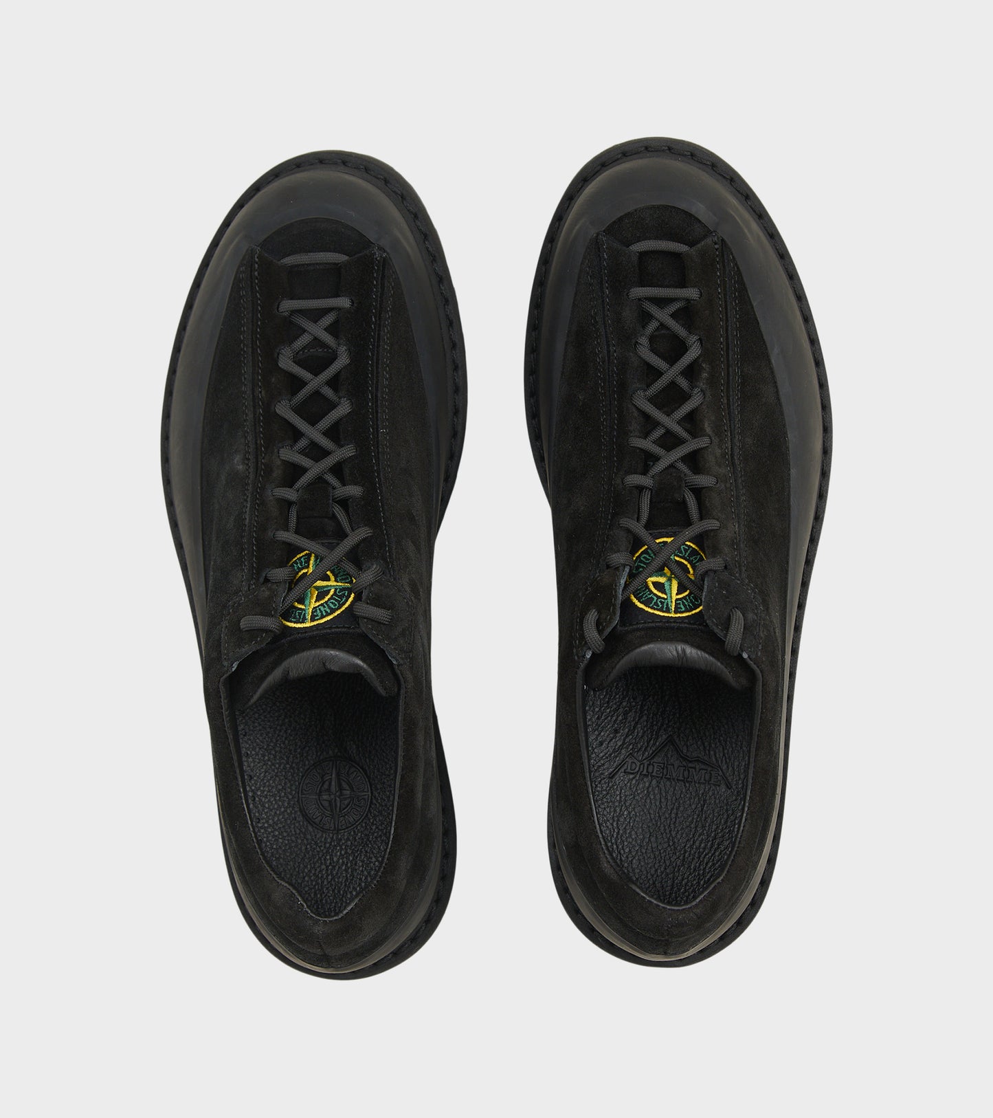 Low Top Suede Sneakers Black