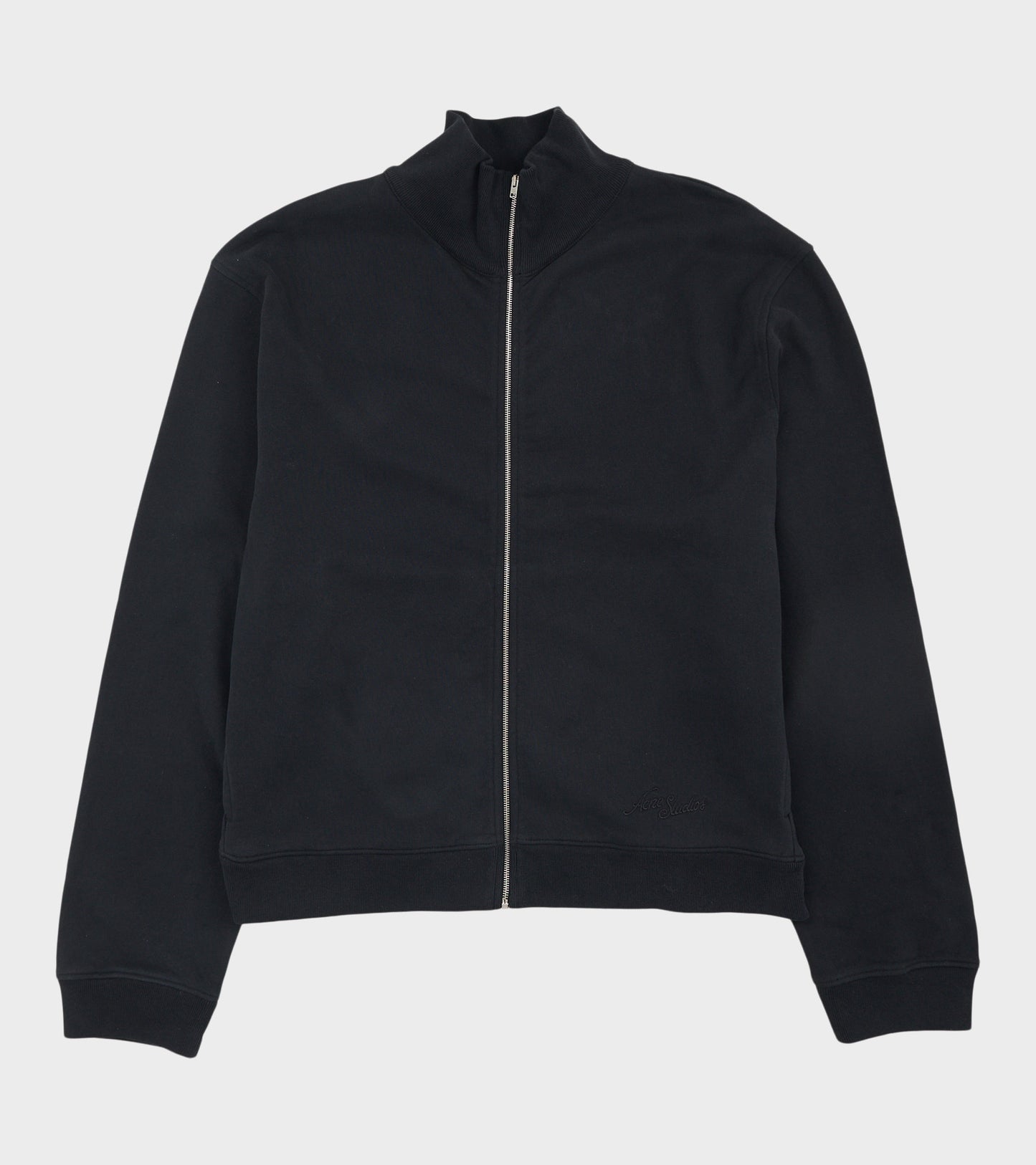 Zip-up Sweatshirt Faded Black