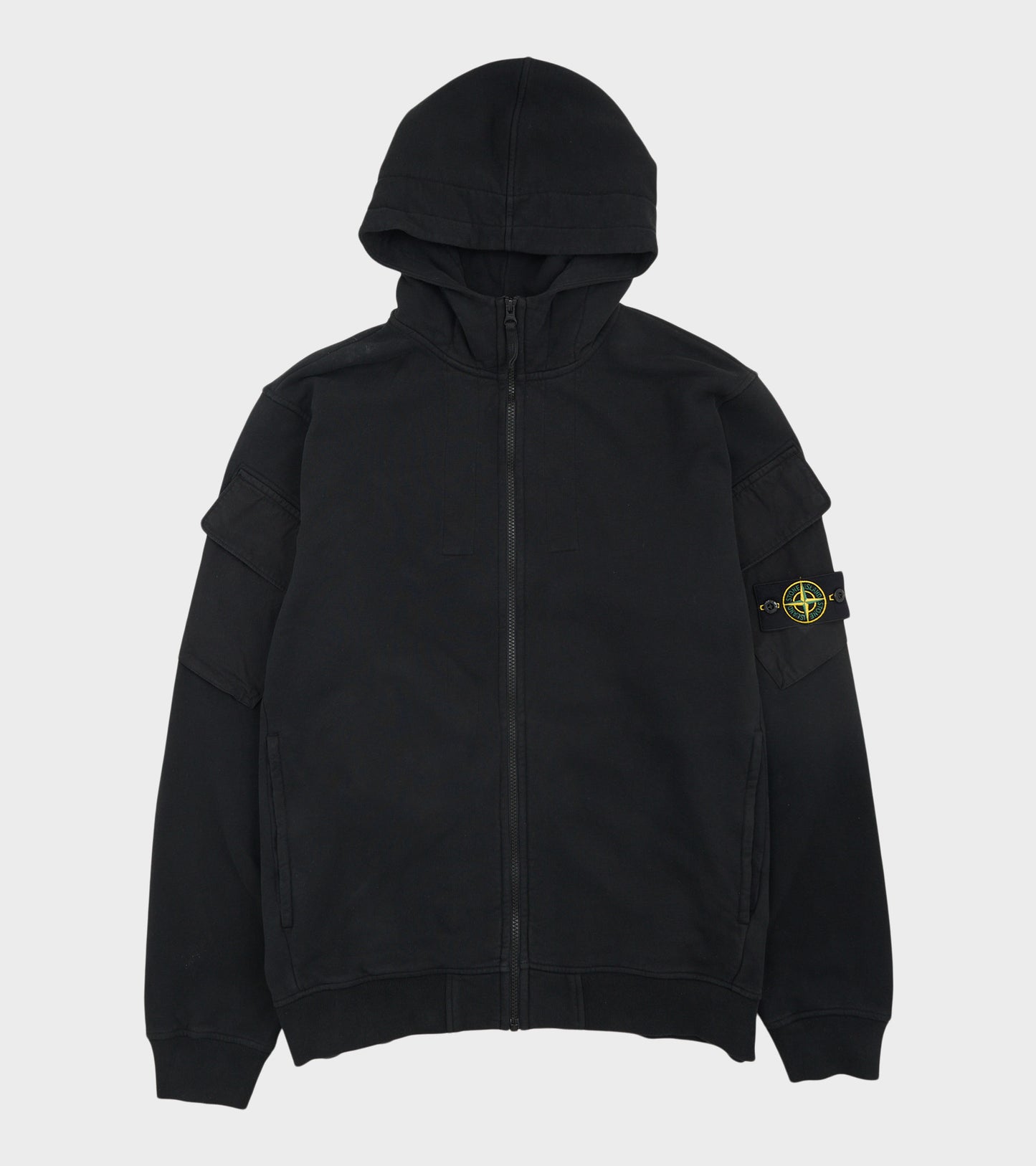 Pocket Hoodie Black