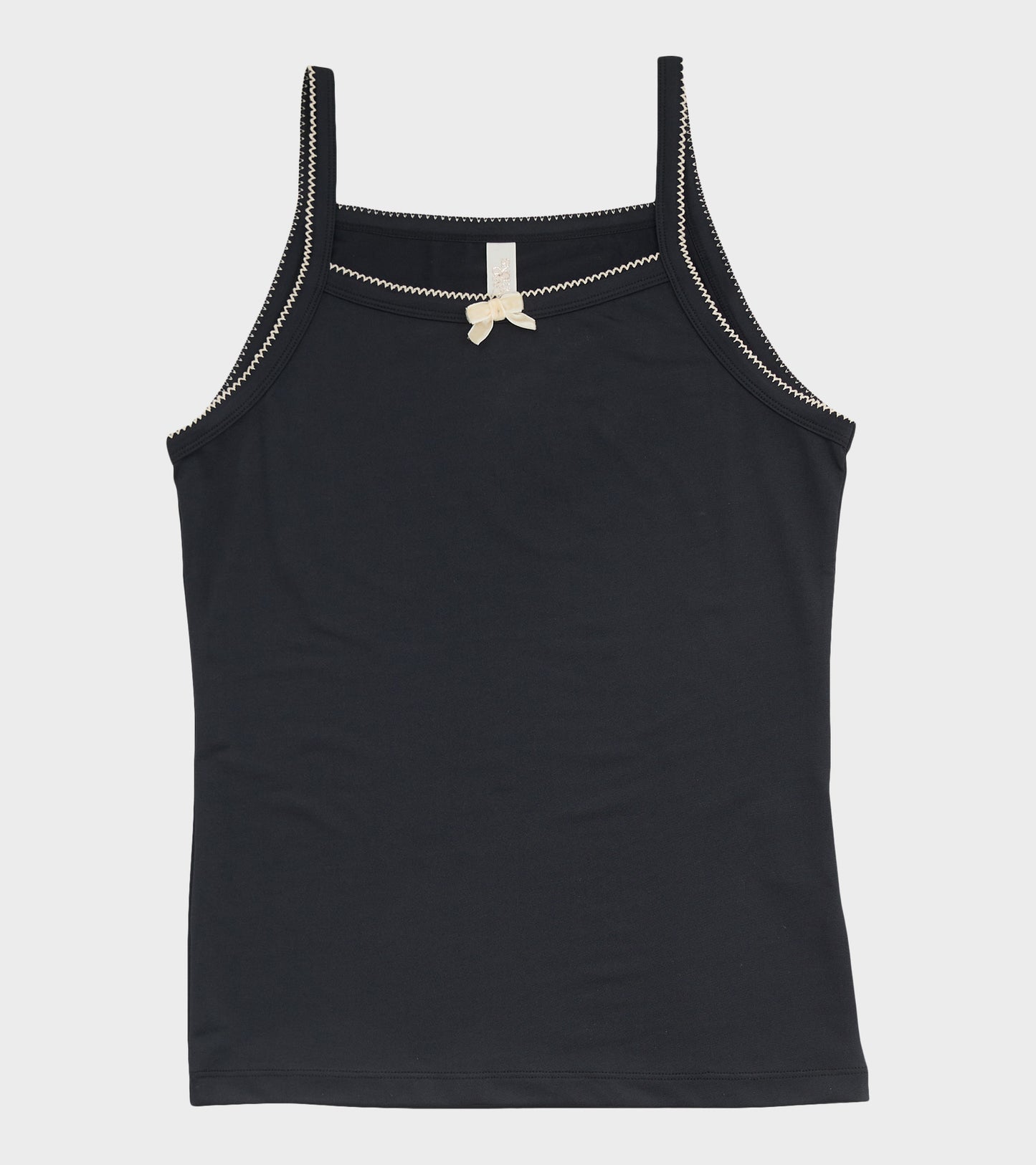 Caro Jersey Tank Black