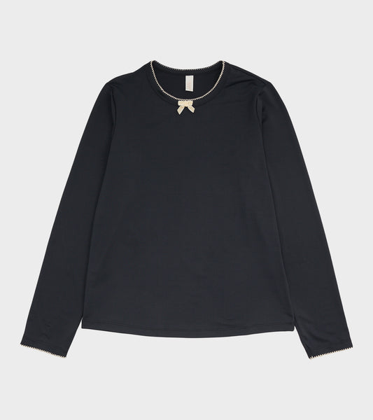 Caro Jersey Long Sleeve Black