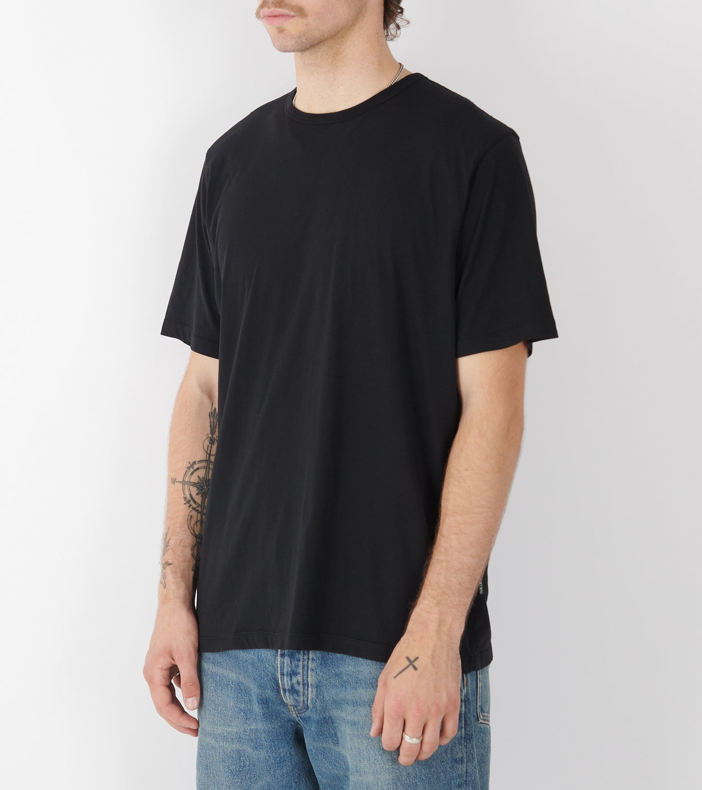 New Box T-shirt Black Clean Jersey