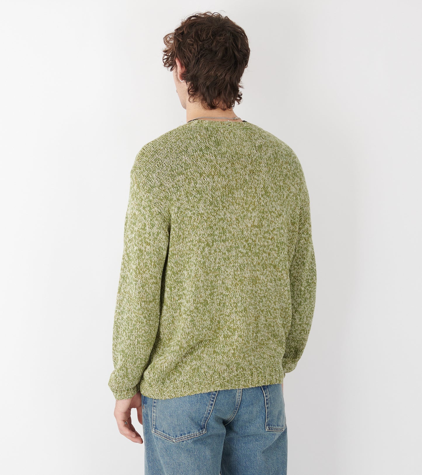 Twinsun Knit Cardigan Green Pears