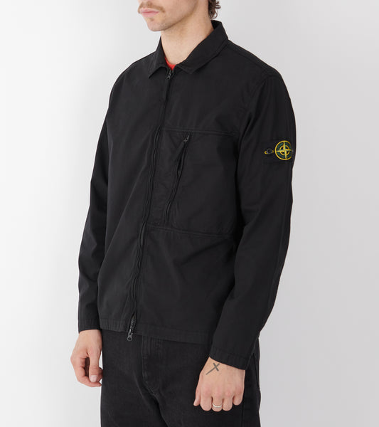 Cotton Overshirt Black