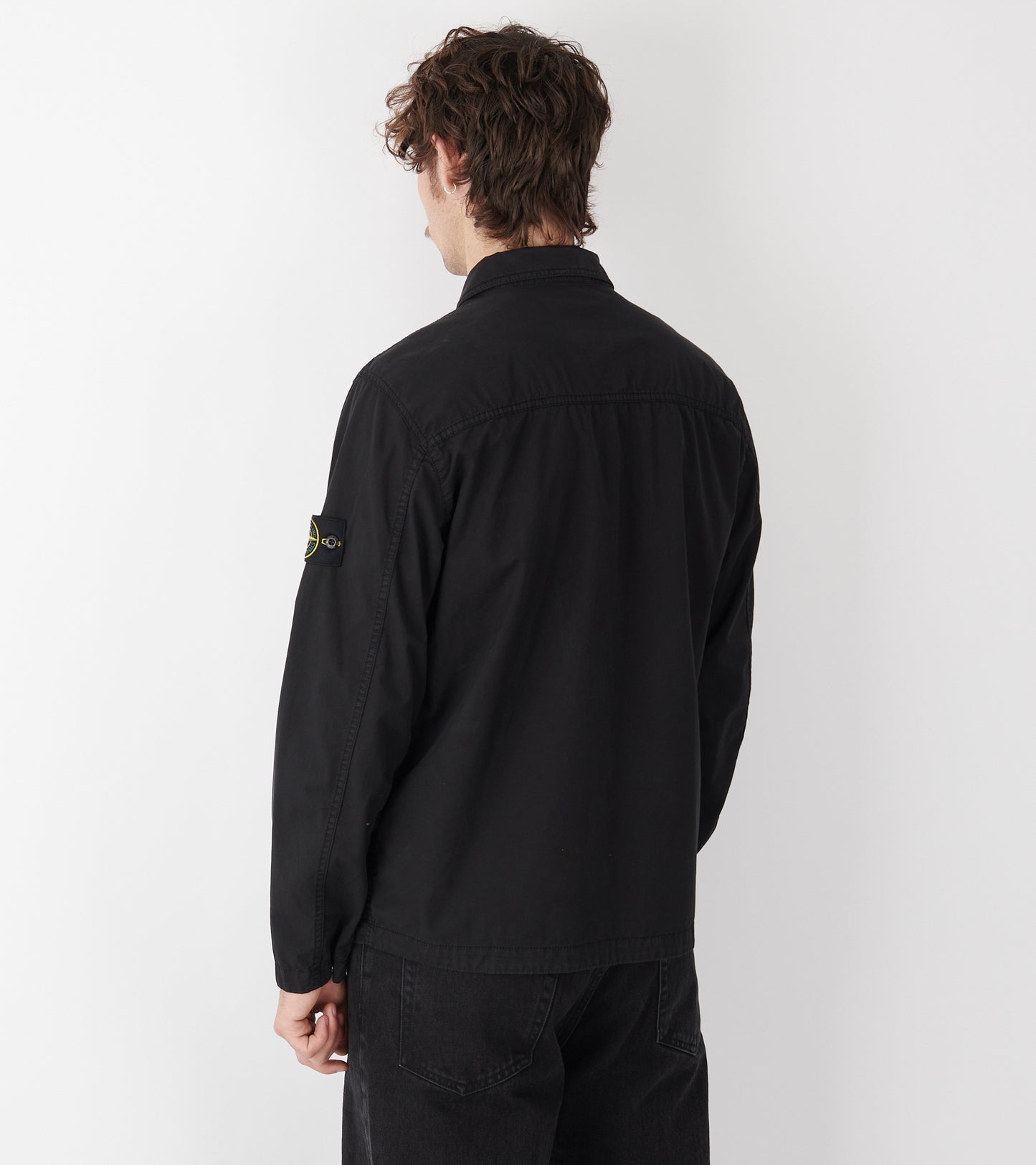 Cotton Overshirt Black